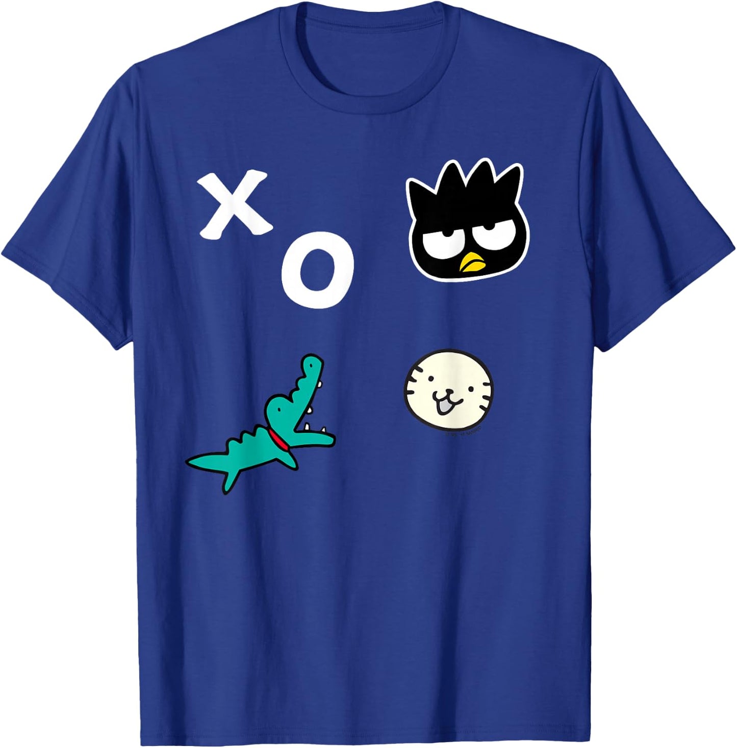 Badtz - Maru XO Patches T-Shirt - T-Shirt | Royal