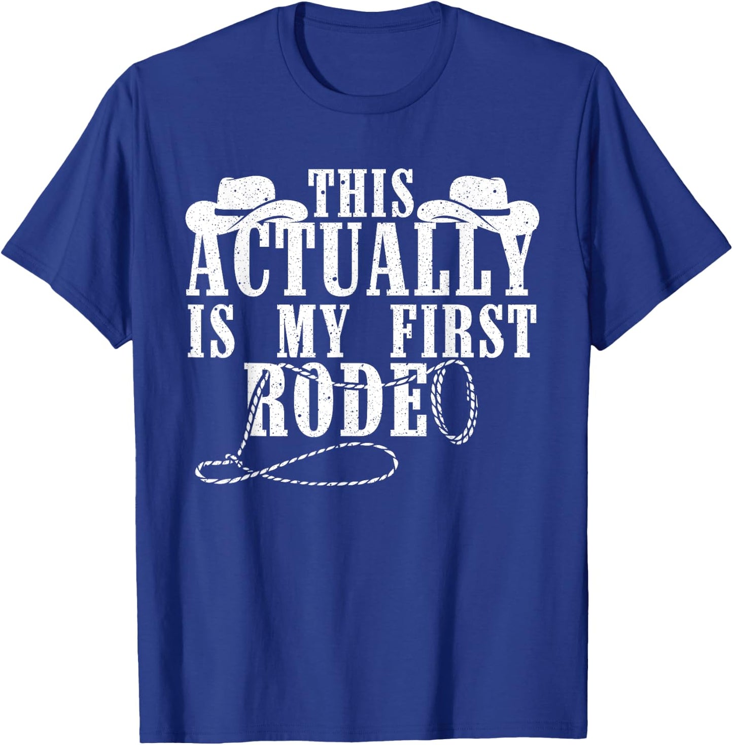 Funny Cowboy Women Rodeo Western Horseback Racing T-Shirt - T-Shirt | Royal