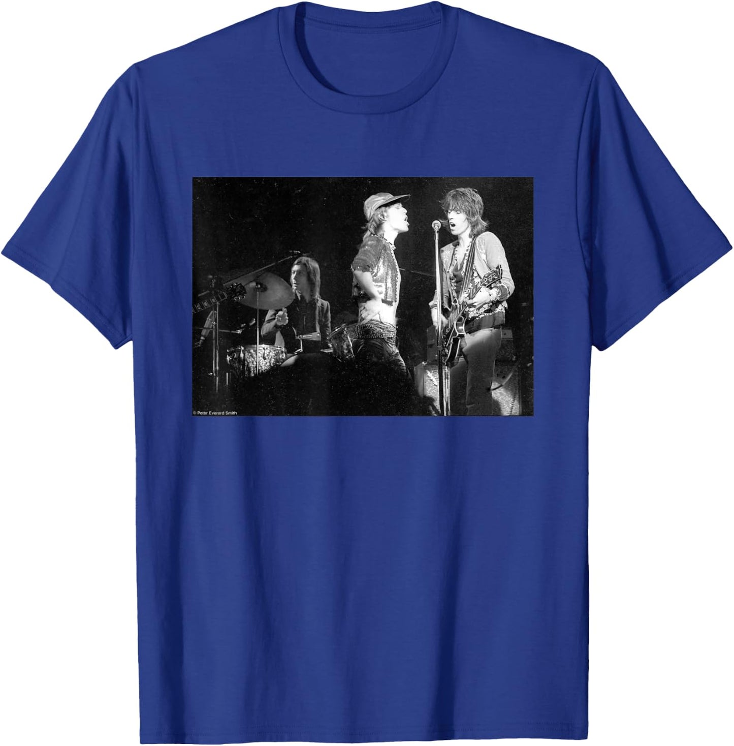 The Rolling Stones Charlie Mick and Keith by Everard Smith , Black, S T-Shirt - T-Shirt | Royal