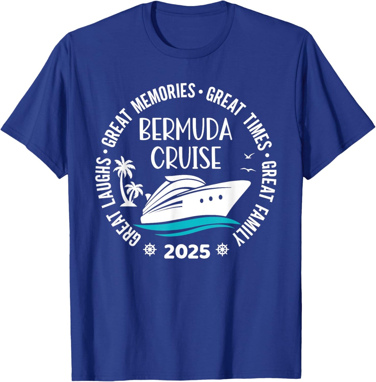 Bermuda Cruise 2025 Vacation Trip Matching Family Group T-Shirt - T-Shirt | Royal