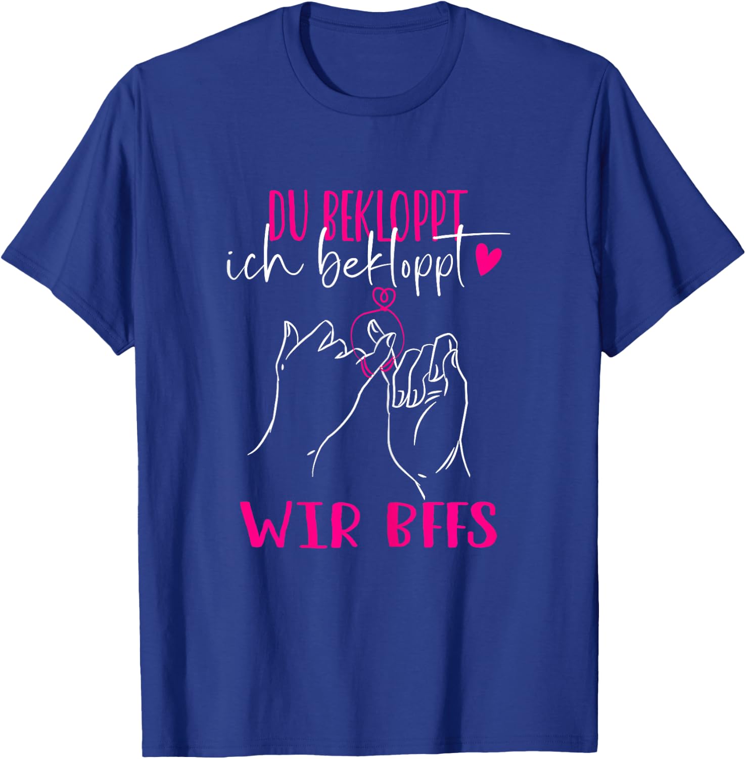 Best Friend for Two Girlfriends Best Friends BFF , black, s T-Shirt - T-Shirt | Royal
