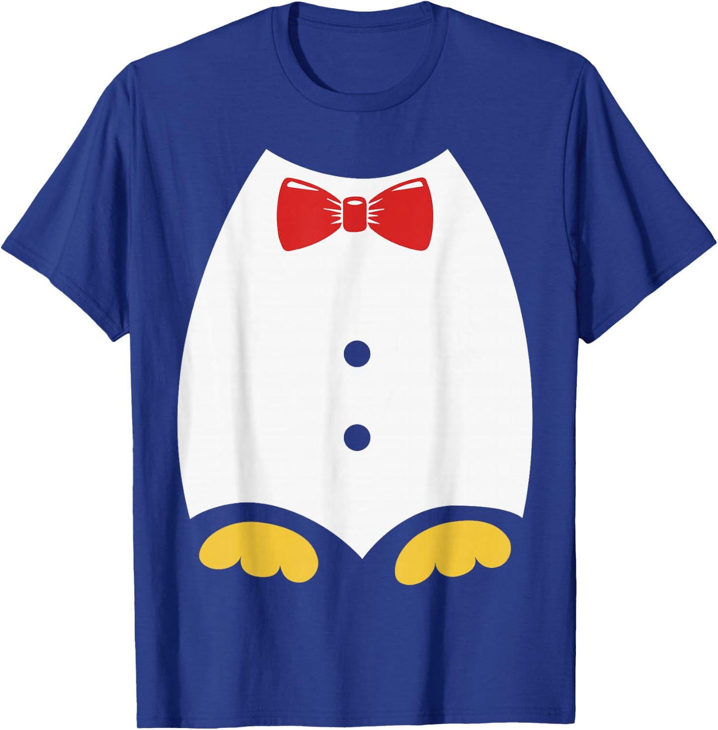 Penguin Costume For Kids Tuxedo Halloween Costume T-Shirt - T-Shirt | Royal