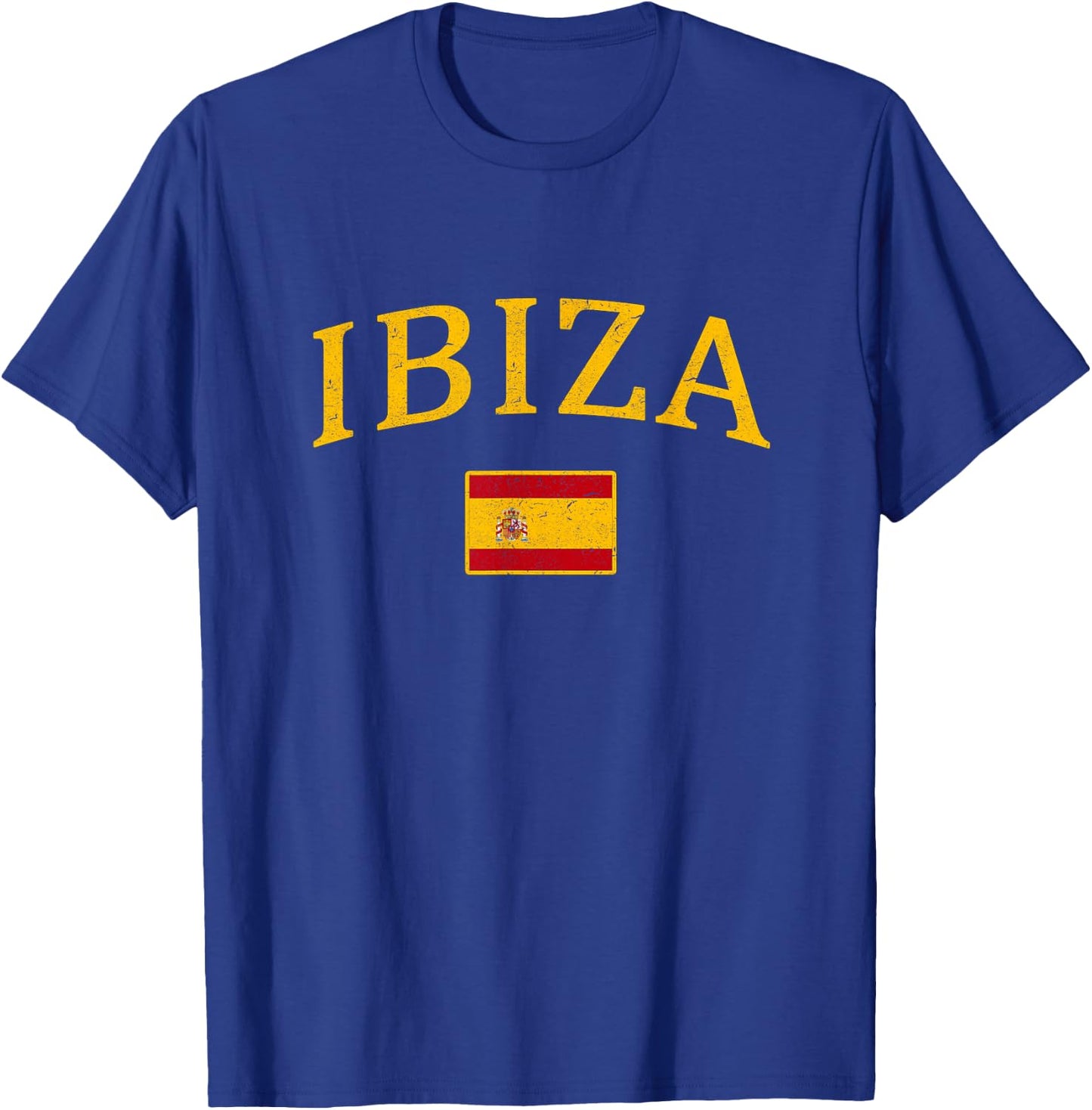 Ibiza Spain Spanish Flag Espana Tourist Souvenir T-Shirt - T-Shirt | Royal