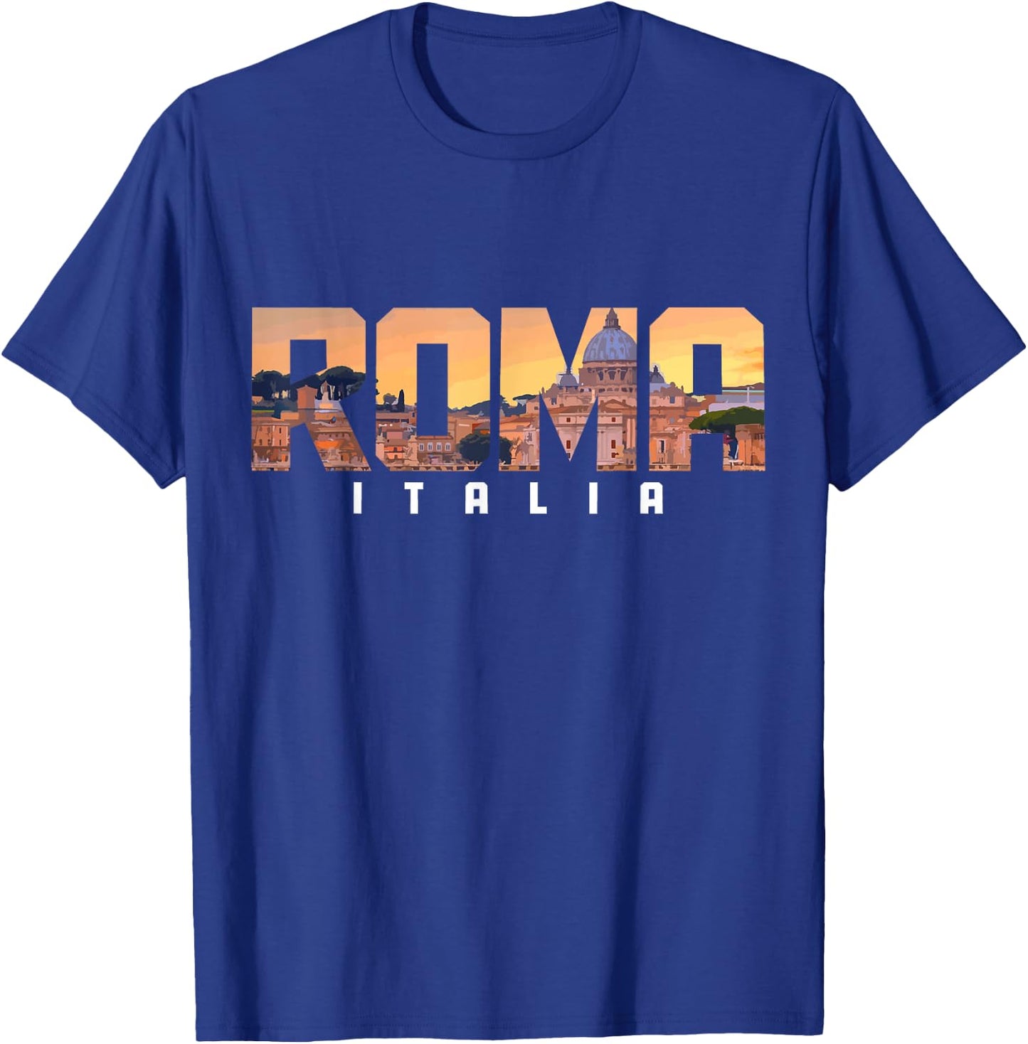 Rome Italy Roma Italia Italian Souvenir T-Shirt - T-Shirt | Royal