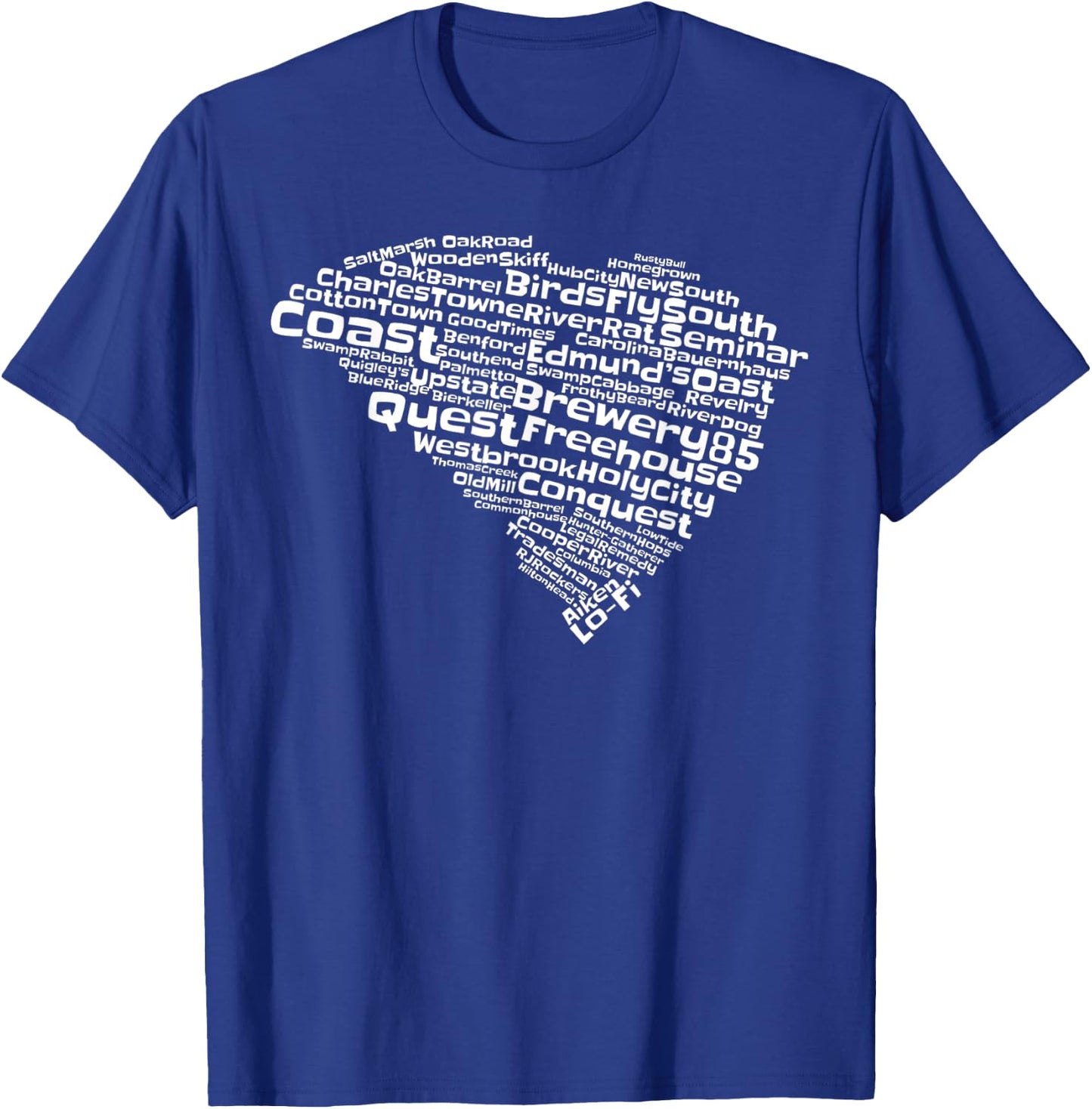 Drink Local South Carolina Breweries T-Shirt - T-Shirt | Royal