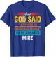 And God Said So He Created MIKE Name Funny MIKE T-Shirt - T-Shirt | Royal
