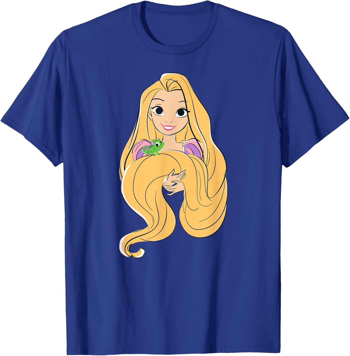 Princess Rapunzel , Black, S T-Shirt - T-Shirt | Royal