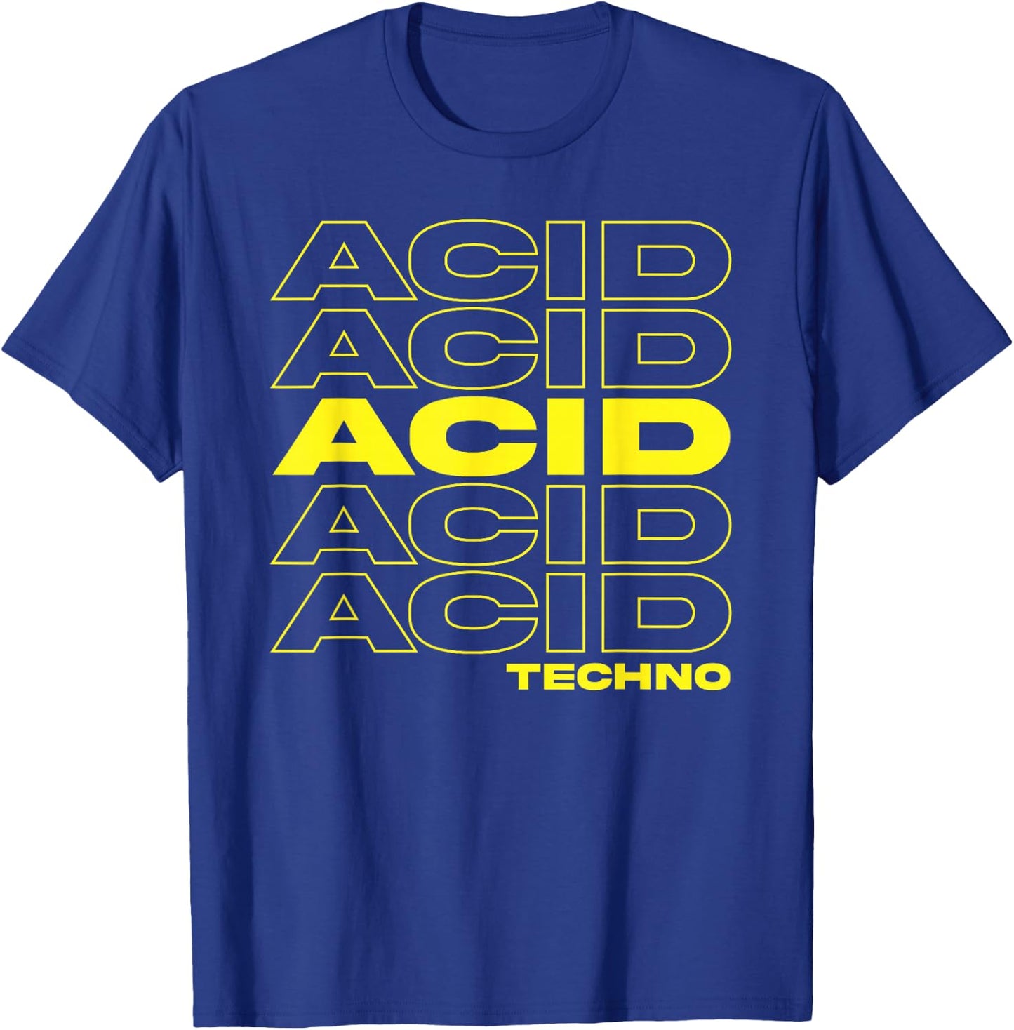 Acid Techno We Love 303 T-Shirt - T-Shirt | Royal