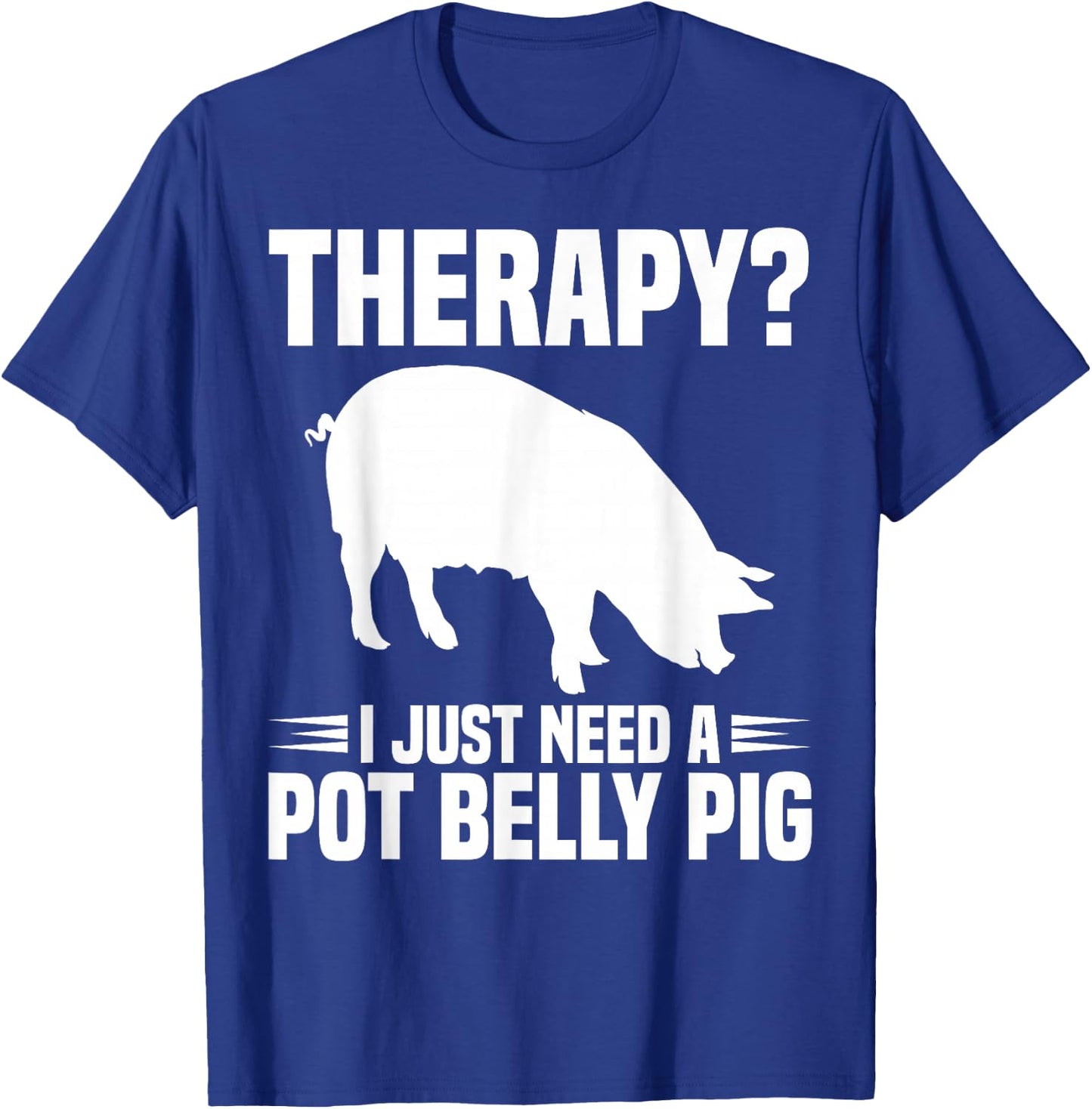 Pot Belly Pig Owner Food Toys Supplies Pot Belly Pig Mom T-Shirt - T-Shirt | Royal
