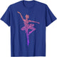 Ballerina Balletttänzerin Damen Ballett Mädchen Schwarz Kurzarm Klassisch Passform S T-Shirt - T-Shirt | Royal