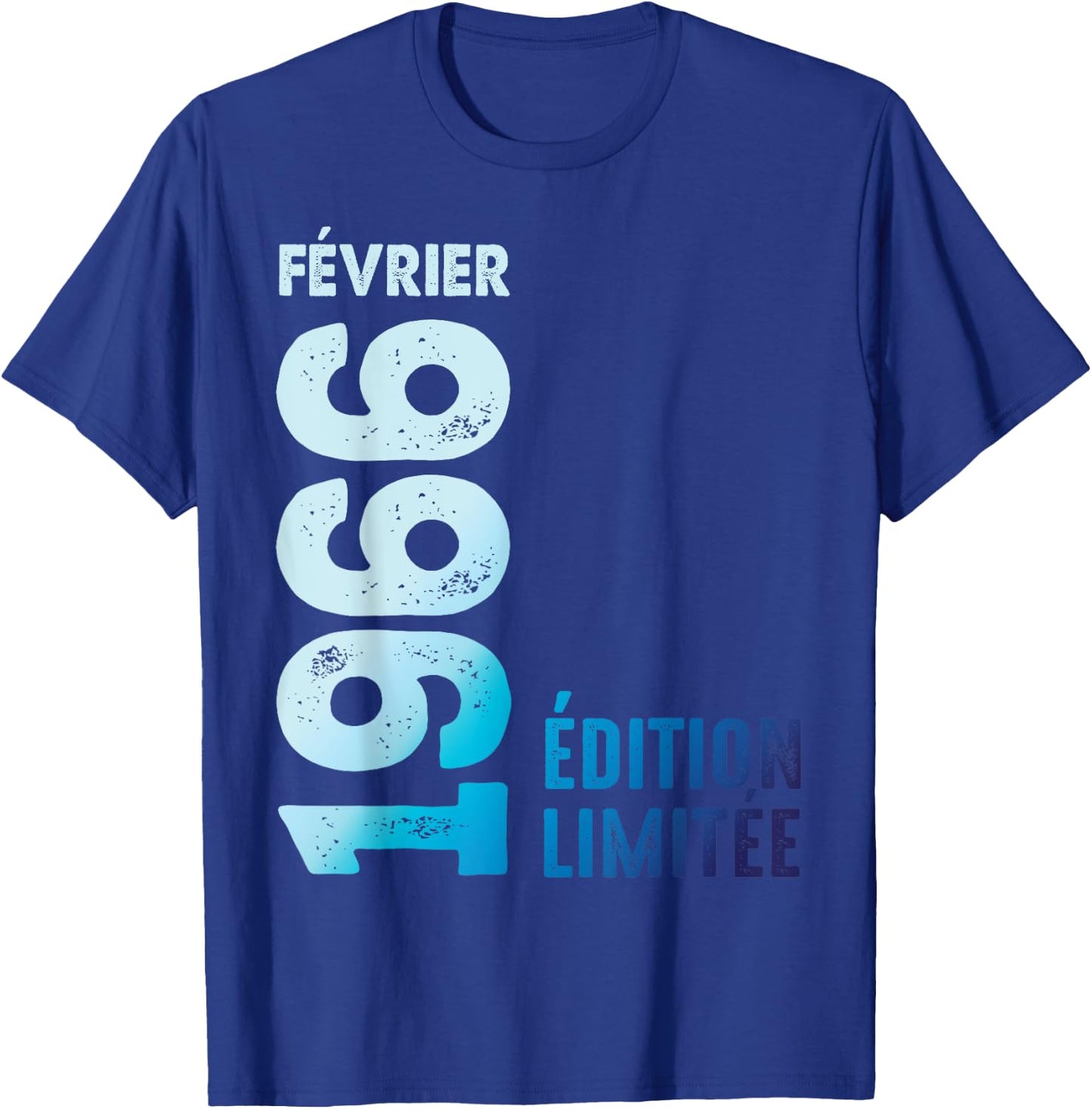 Limited Edition February 1966 T-Shirt - T-Shirt | Royal