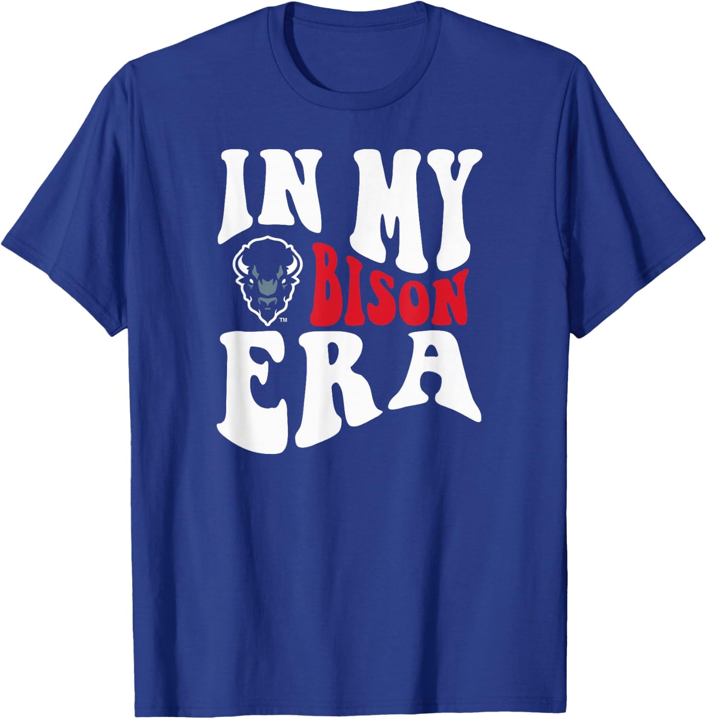 Howard University Bison Era Navy Officially Licensed T-Shirt - T-Shirt | Royal