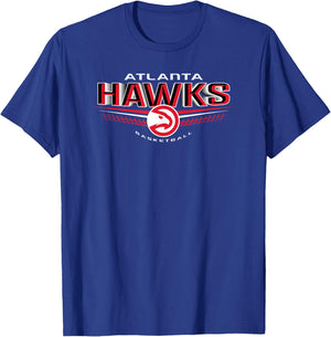 Atlanta Hawks Men's Black NBA T-Shirt - T-Shirt | Royal