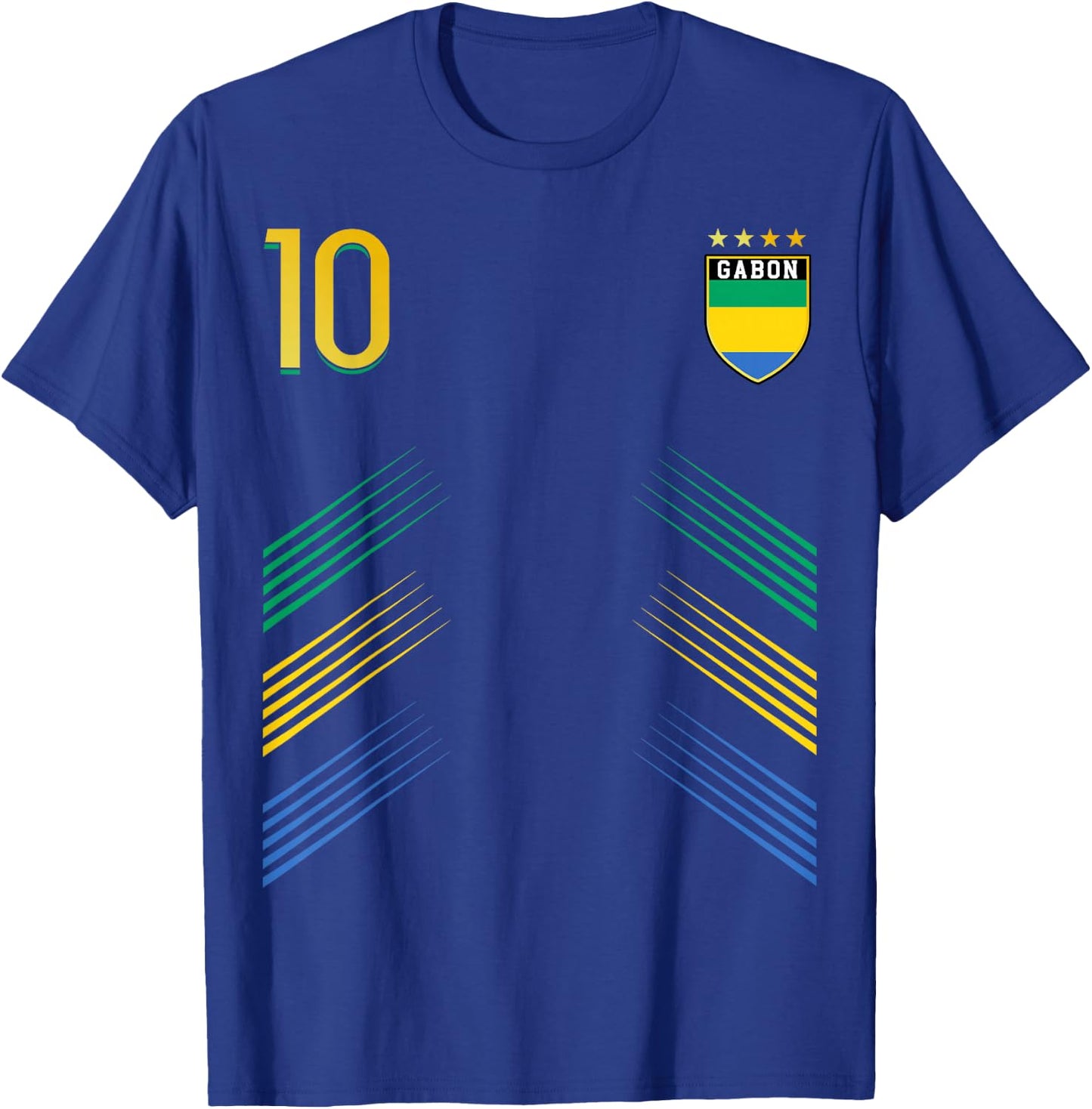 Gabon Flag Gabonian Pride Lovers T-Shirt - T-Shirt | Royal