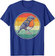 American Robin Retro T-Shirt - T-Shirt | Royal