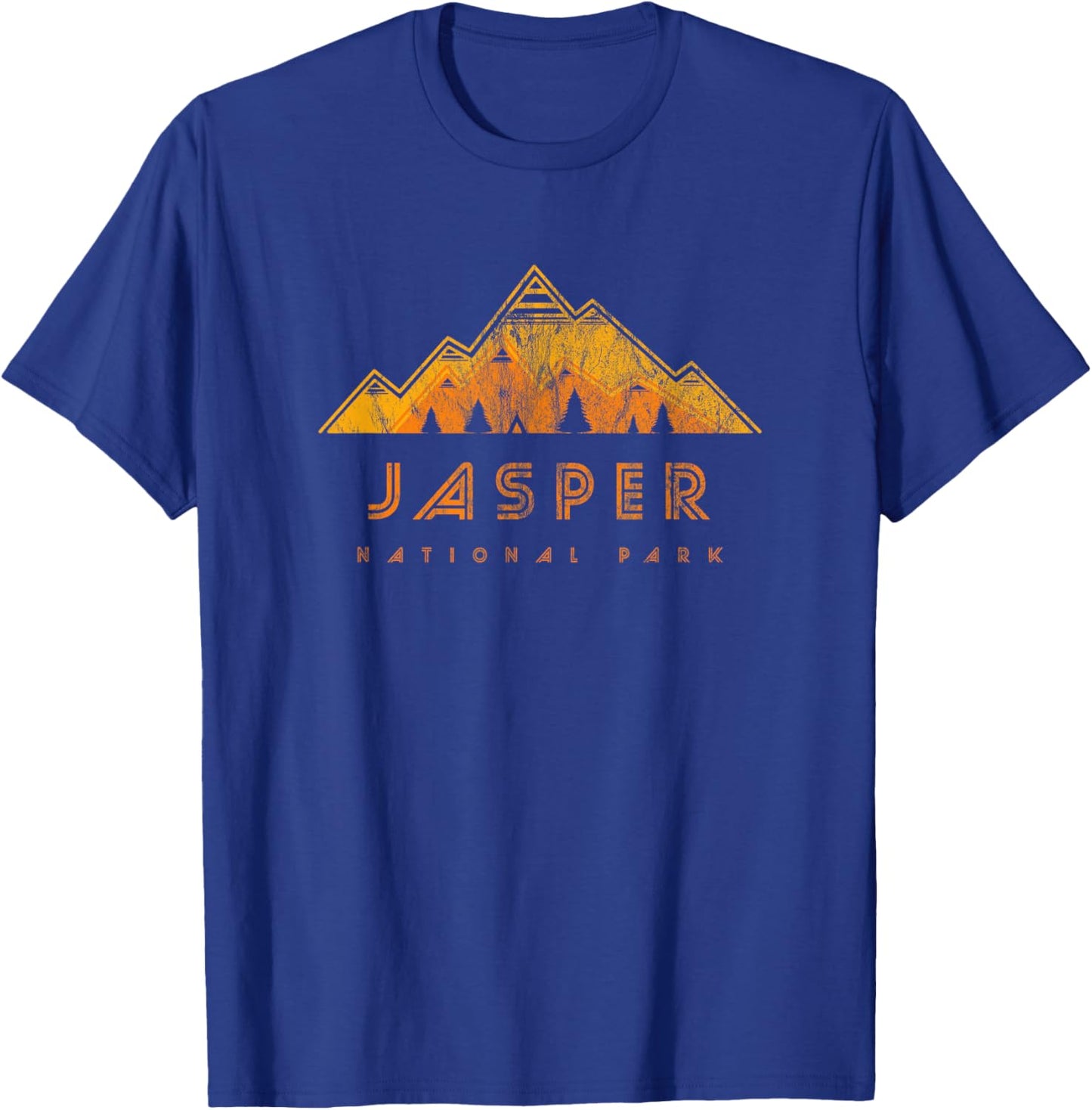 Jasper National Park Retro T-Shirt - T-Shirt | Royal