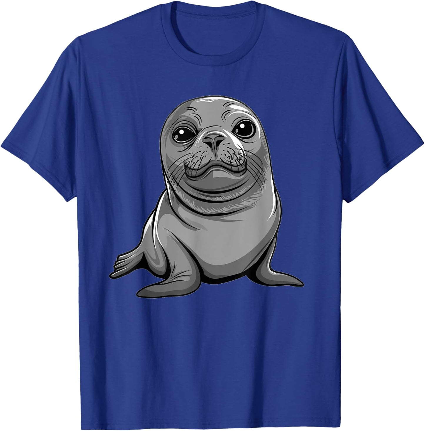 Cute Seal I Kids Seal T-Shirt - T-Shirt | Royal