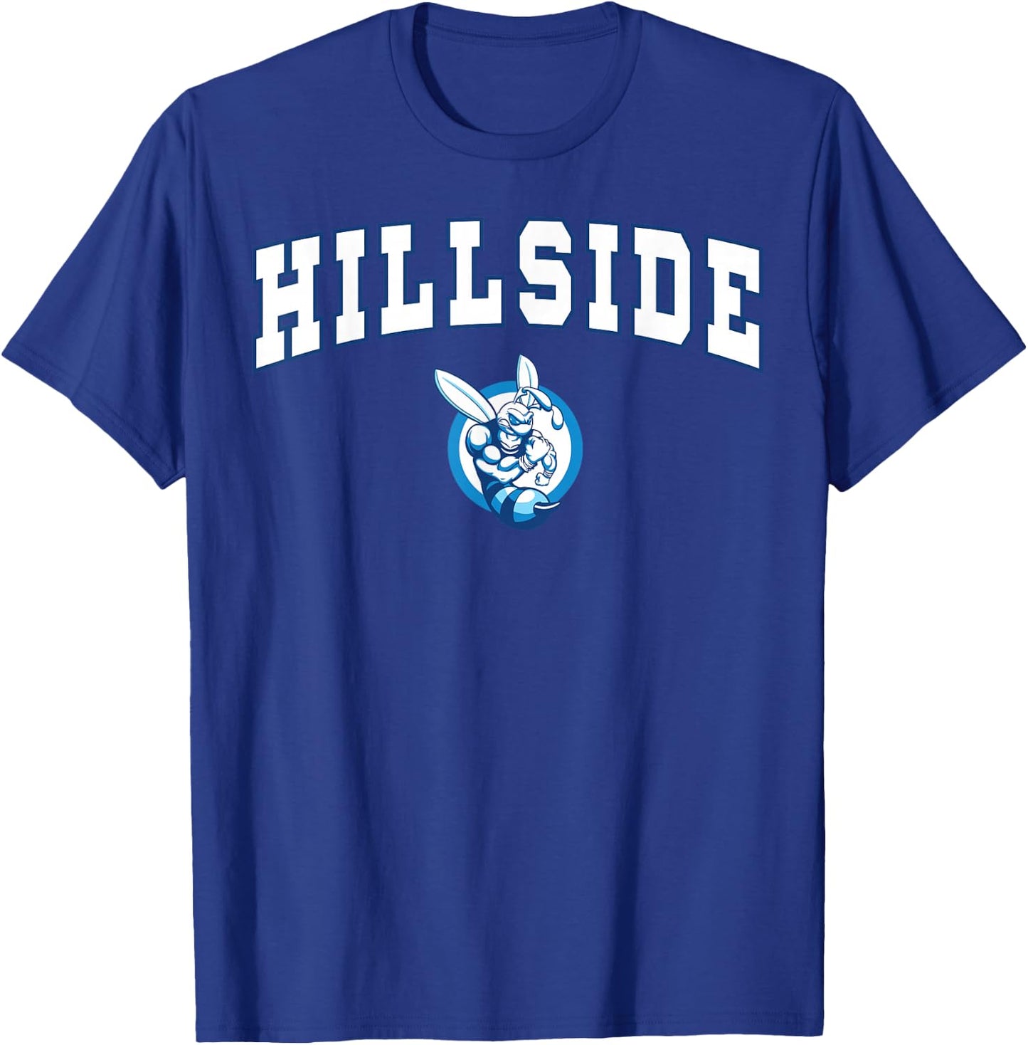 Hillside High School Fighting Hornets T-Shirt - T-Shirt | Royal