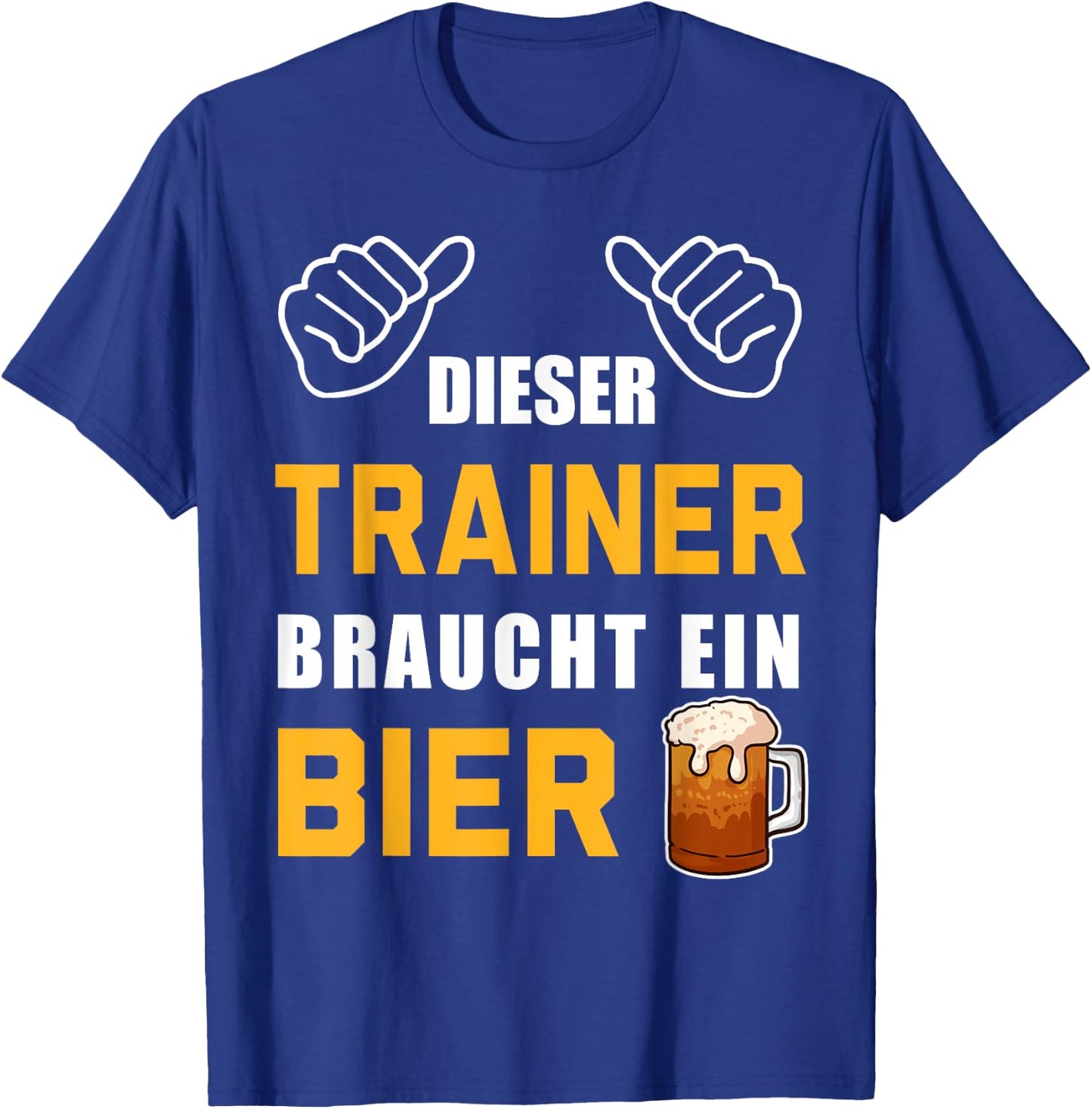 Dieser Trainer Braucht Bier Training Sport Coach Trainer T-Shirt - T-Shirt | Royal