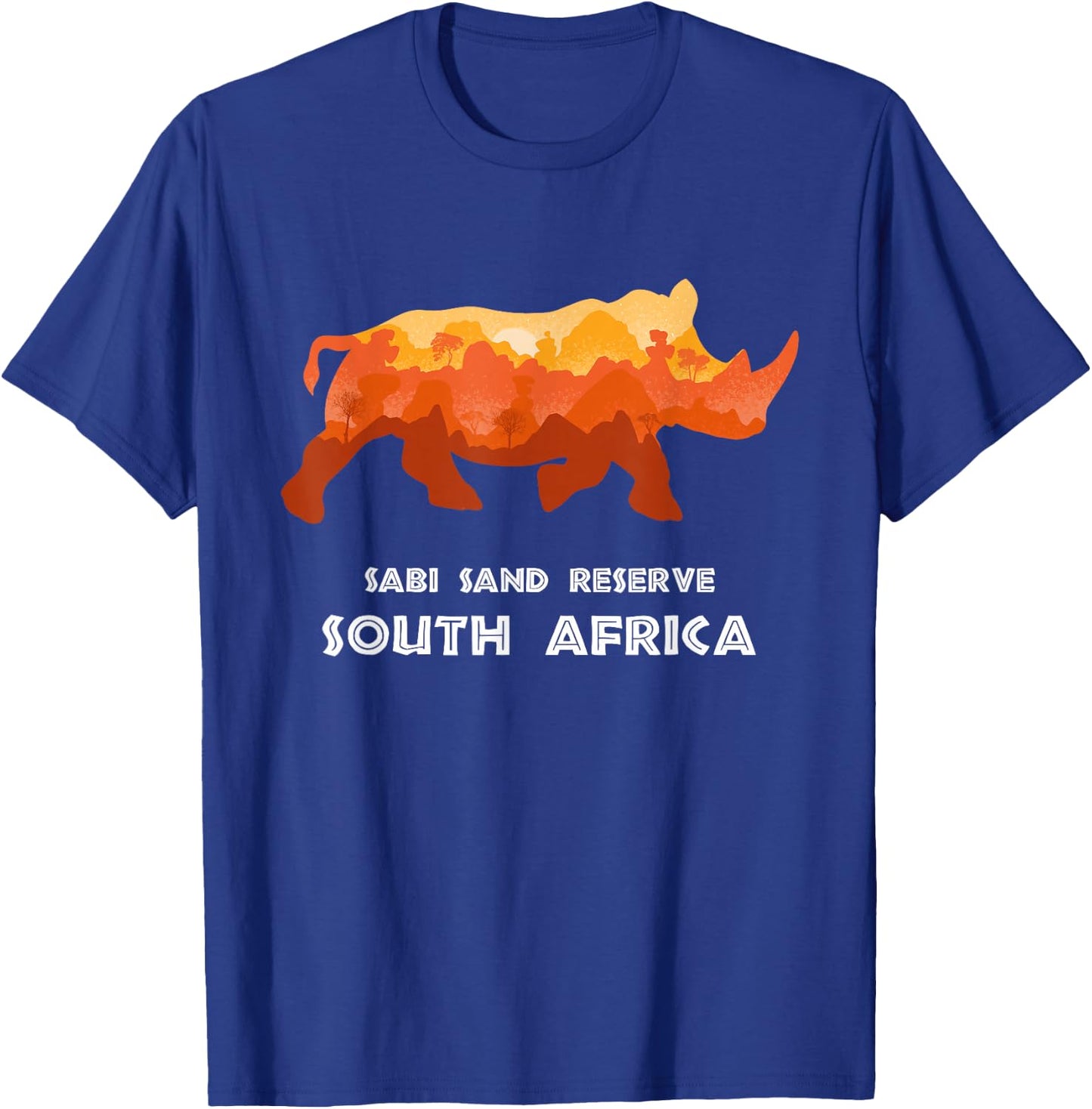 Sabi Sand Reserve, South Africa Safari National Park Game T-Shirt - T-Shirt | Royal