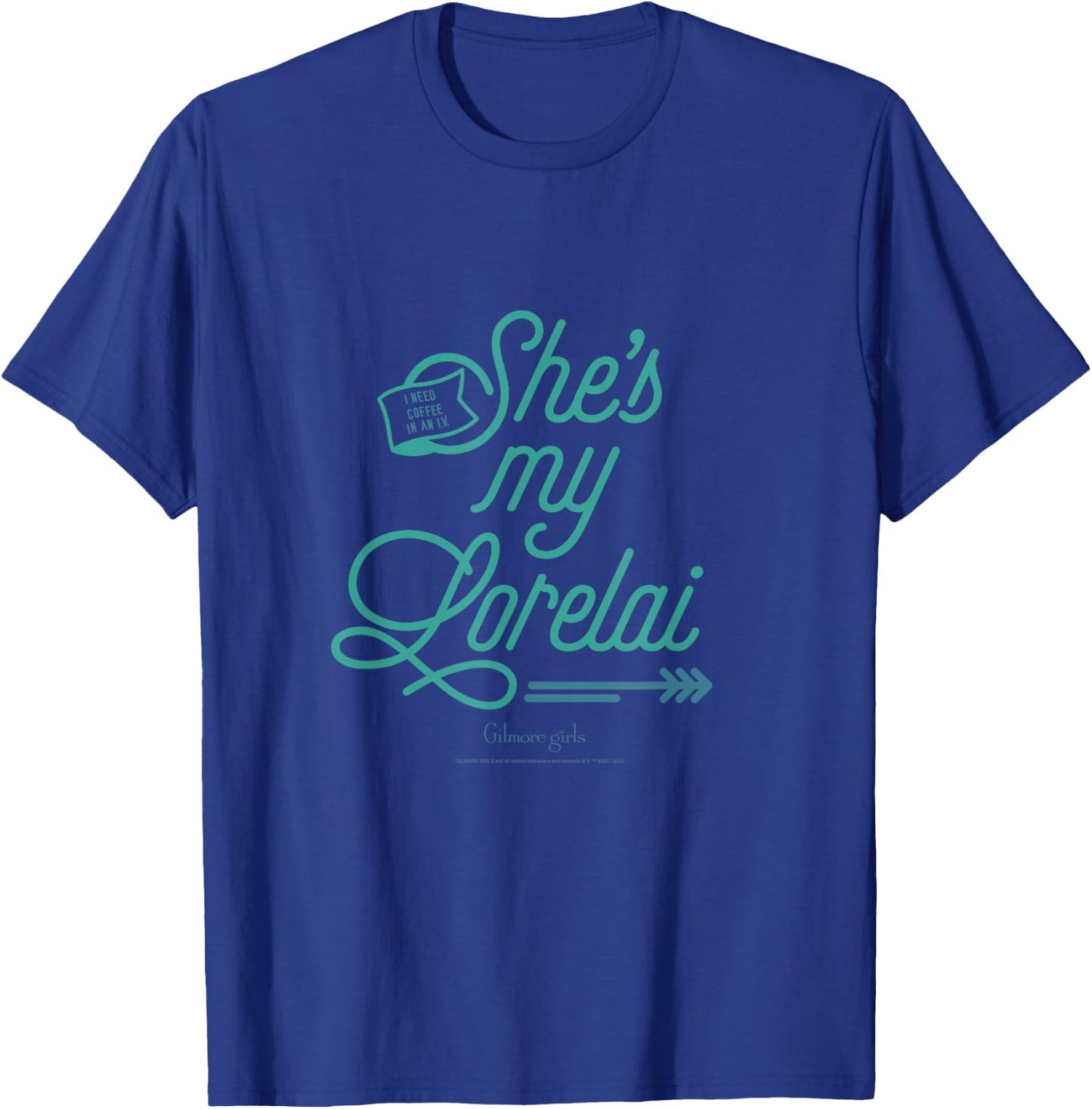 Gilmore Girls She's My Lorelai Retro Lettering TV Show T-Shirt - T-Shirt | Royal