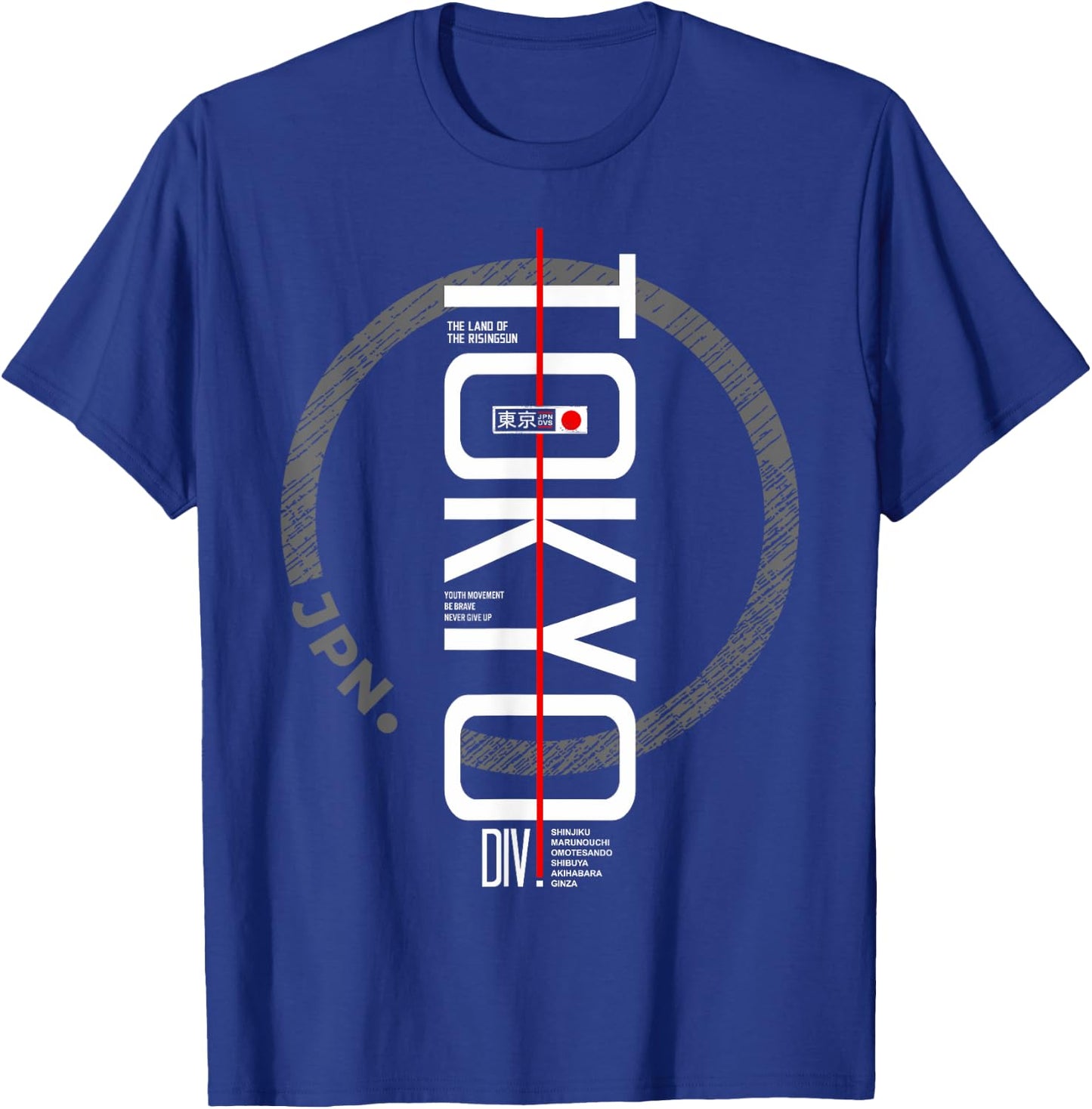 Tokyo DIV , black T-Shirt - T-Shirt | Royal