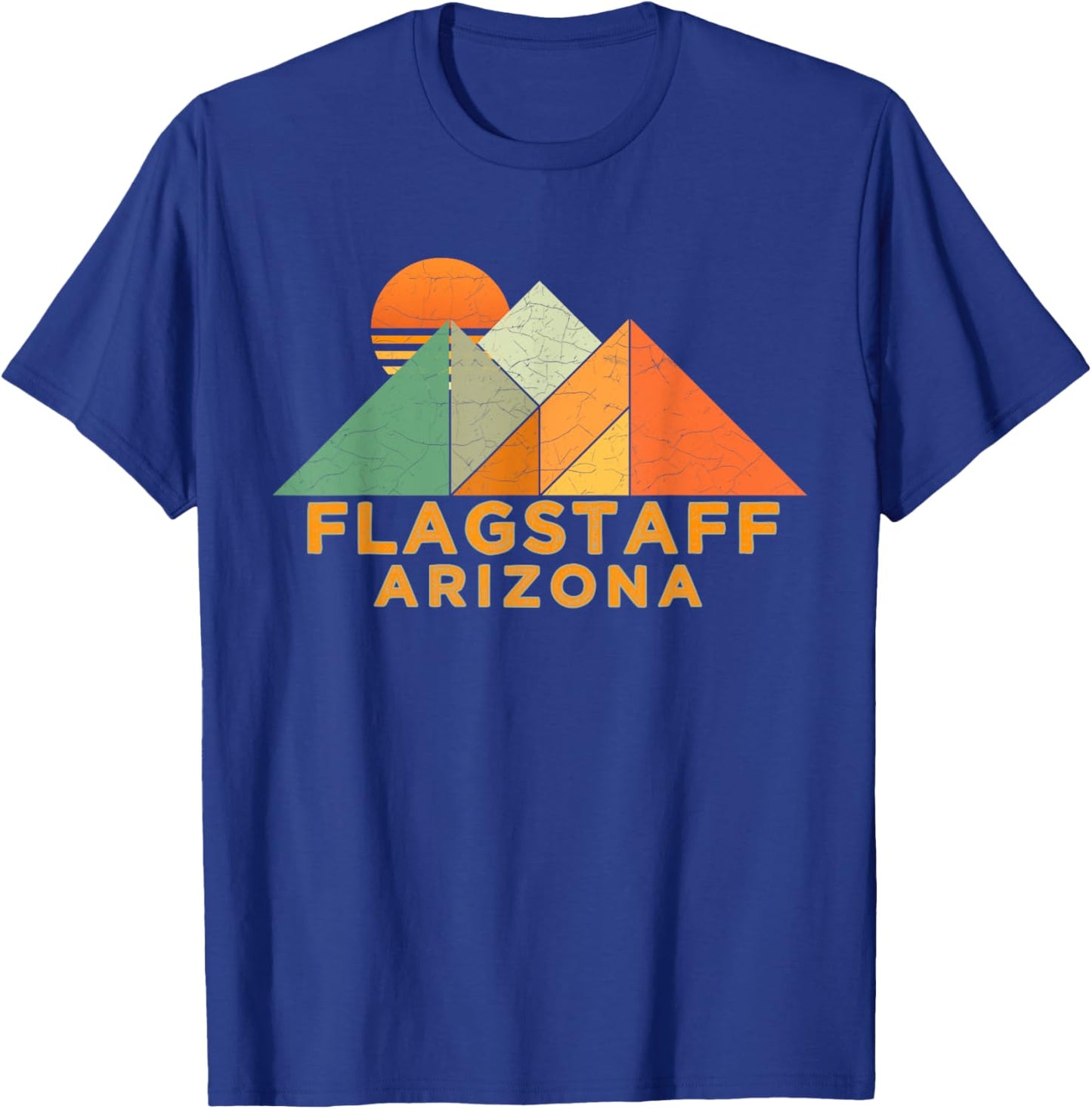 Retro Vintage Flagstaff Shirt T-Shirt - T-Shirt | Royal