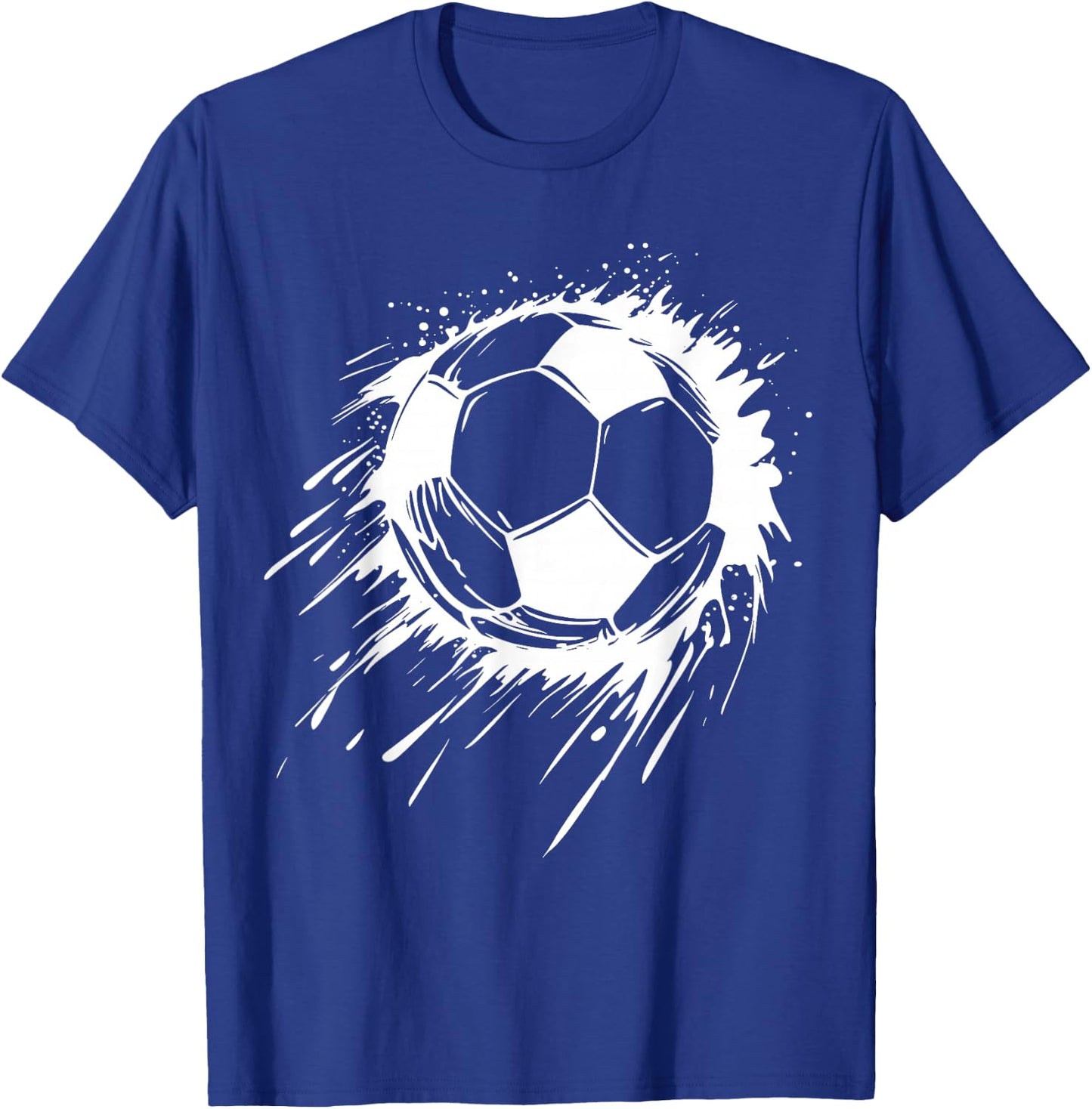 Retro Football Player Football Lover Cool Football , black T-Shirt - T-Shirt | Royal