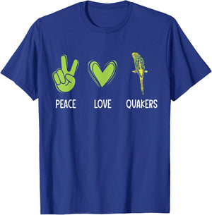 Quaker Parrot Mom Quaker Parrot Green Quaker Parrot T-Shirt - T-Shirt | Royal