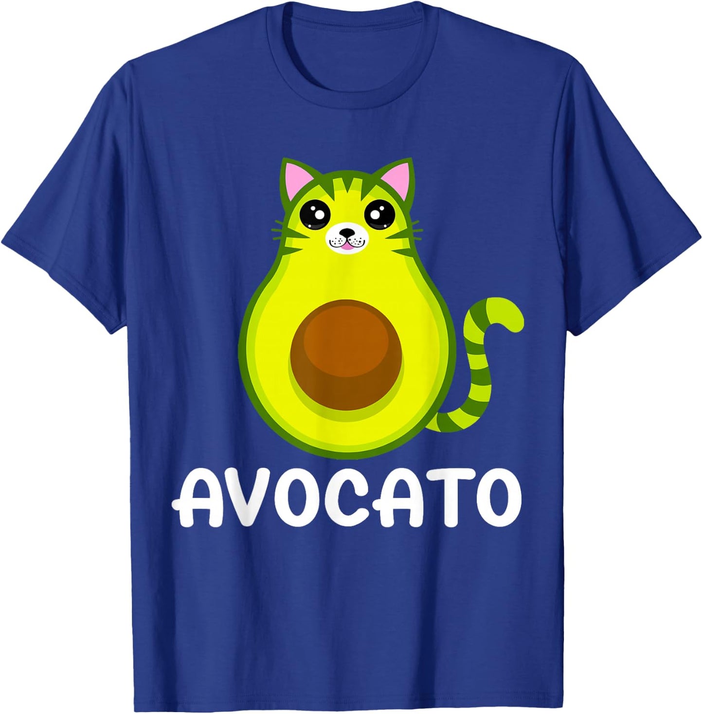 Avogato Avocado Avocato Funny Cat Lover Cat Dad Cat Mother , black T-Shirt - T-Shirt | Royal