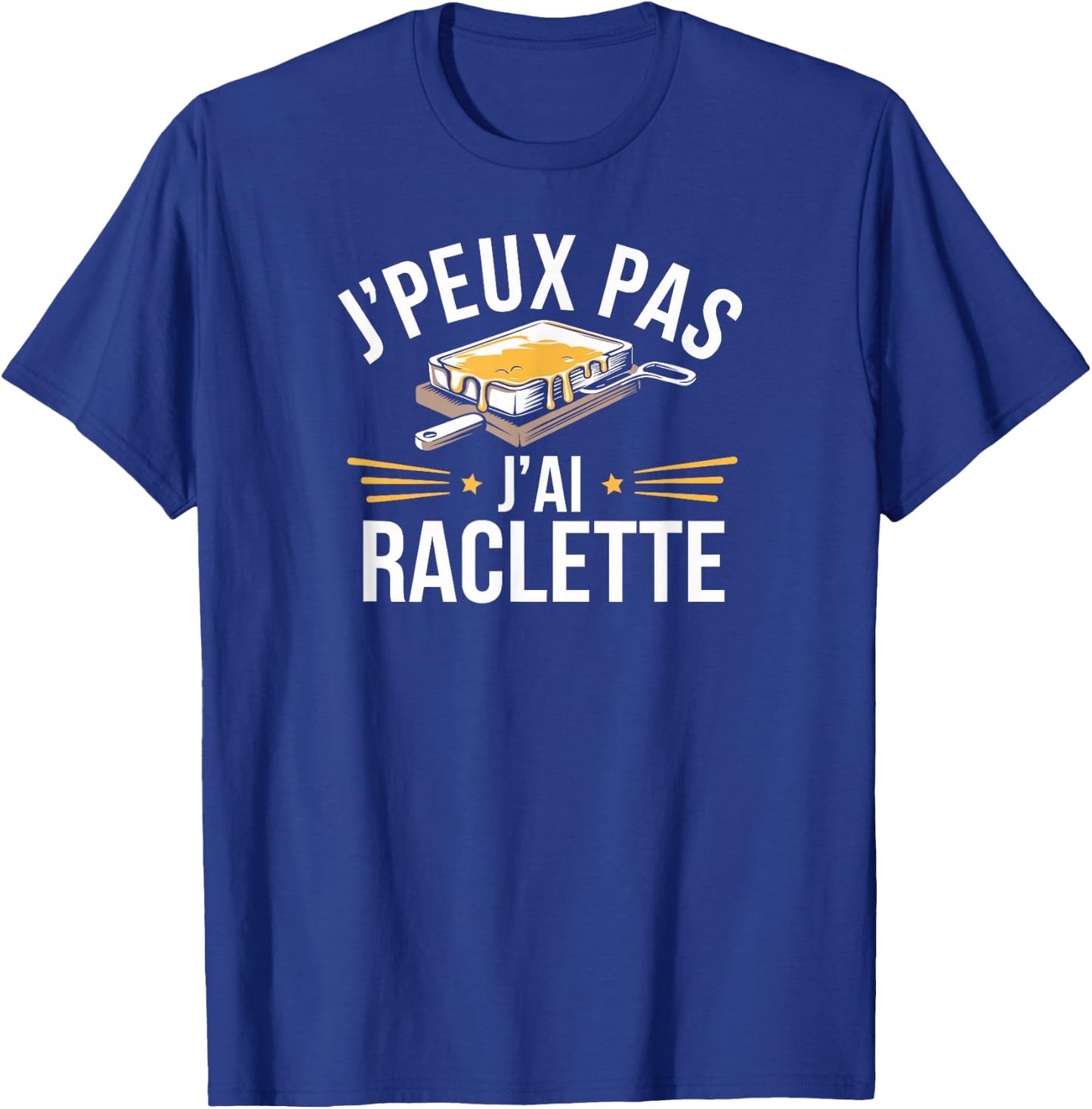 I Can't Have Raclette , Black, S T-Shirt - T-Shirt | Royal