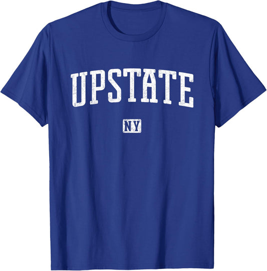Upstate New York Vintage T-Shirt - T-Shirt | Royal