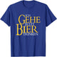 Men's with The Lord of the Beer Design Printed on Both Sides, black, s T-Shirt - T-Shirt | Royal