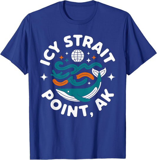 Icy Strait Point, AK Shirt Alaska Adventure Moose T-Shirt - T-Shirt | Royal