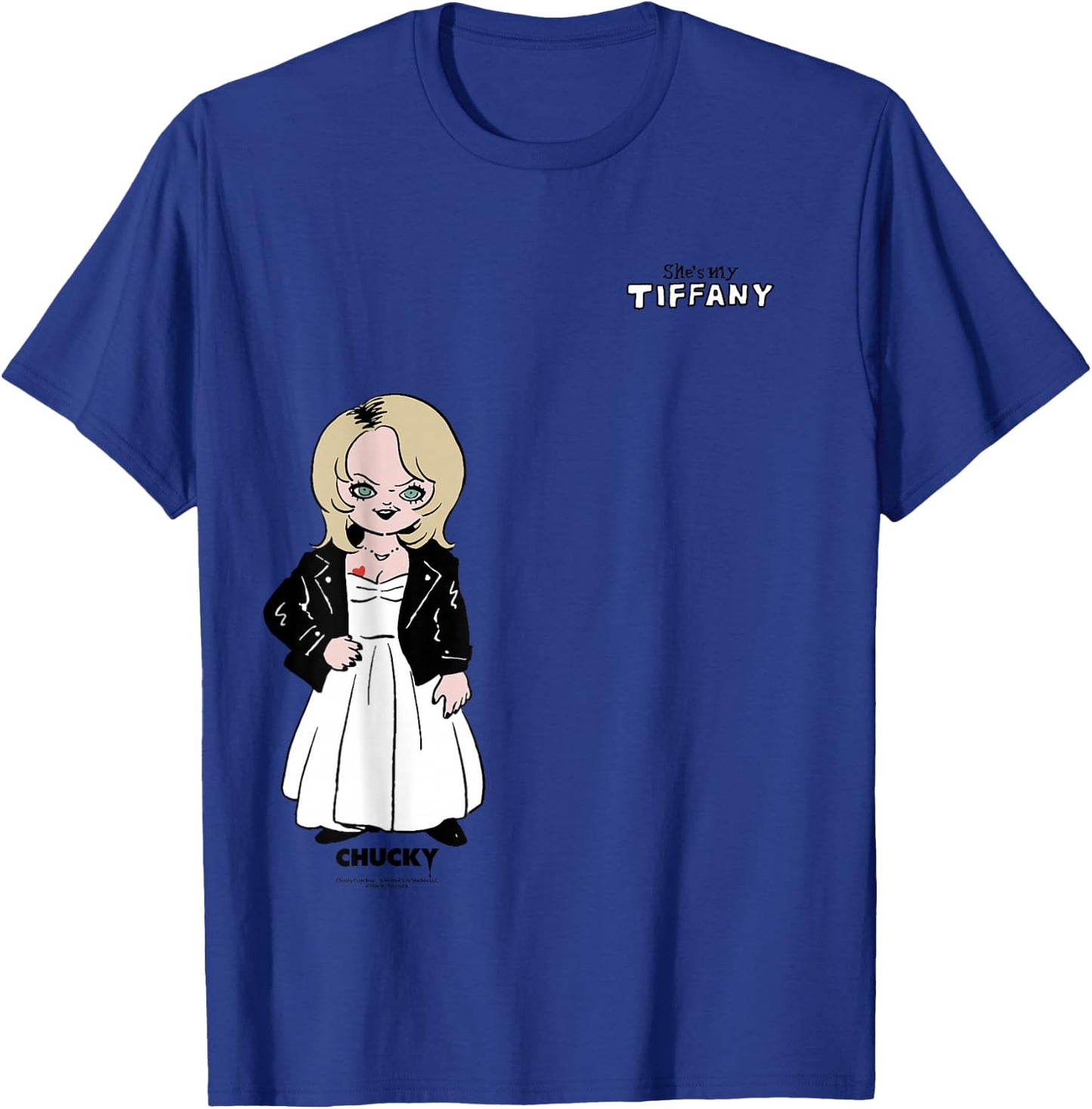 Chucky She's My Tiffany Couple T-Shirt - T-Shirt | Royal