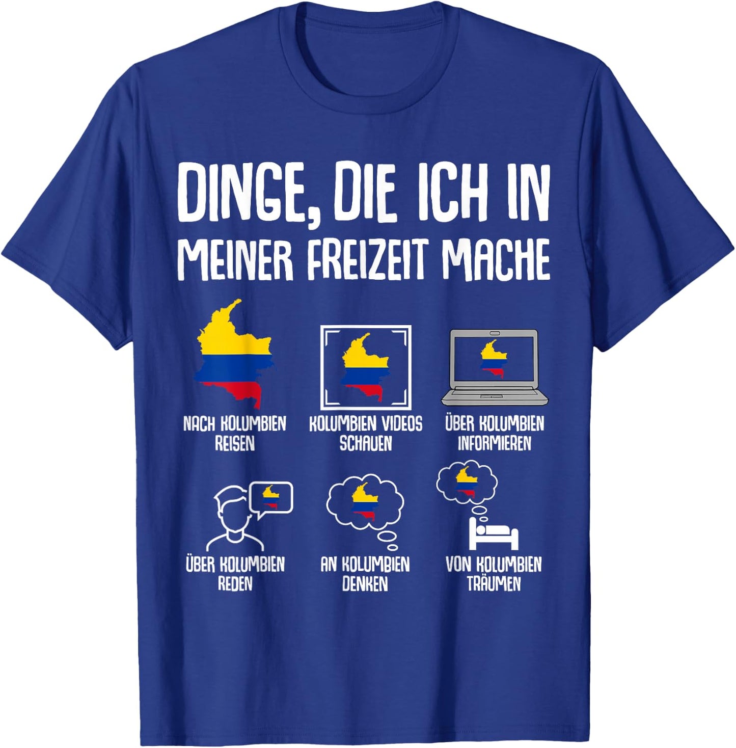 Kolumbien T-Shirt - T-Shirt | Royal