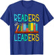 Readers Are Leaders T-Shirt - T-Shirt | Royal