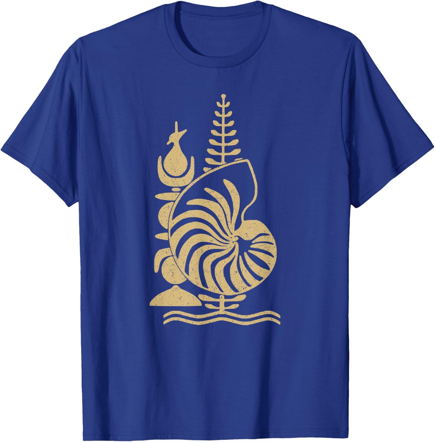 Flag of Caledonia Symbol T-Shirt - T-Shirt | Royal