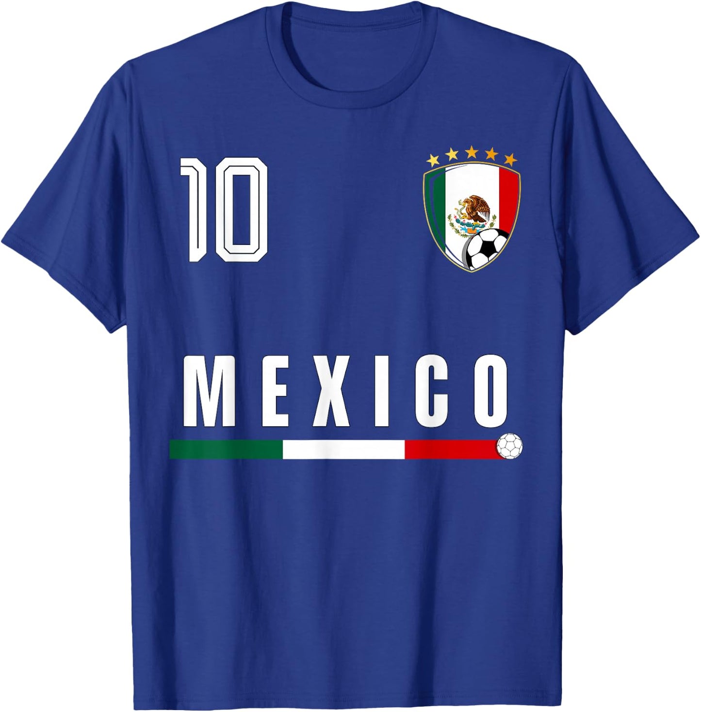 Mexico Flag Mexican Pride Lovers T-Shirt - T-Shirt | Royal