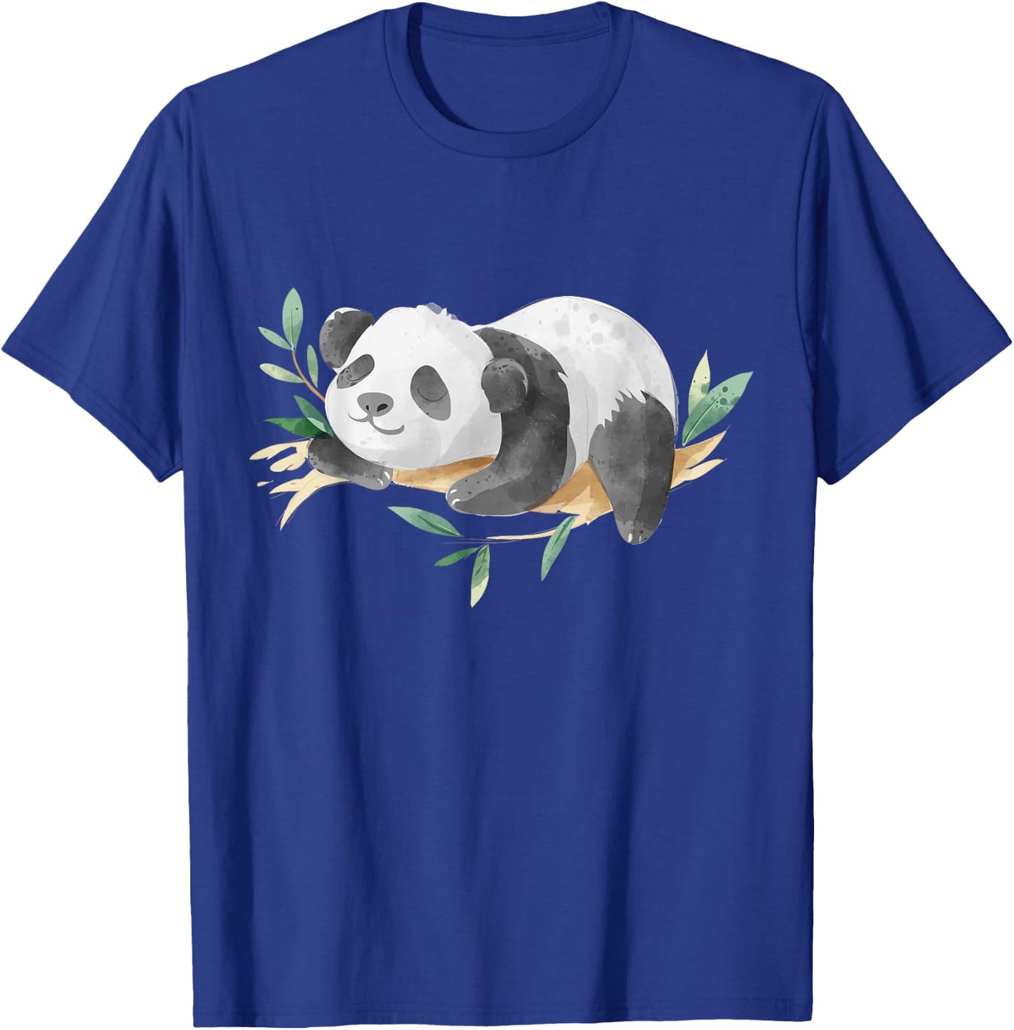Watercolor Panda T-Shirt - T-Shirt | Royal
