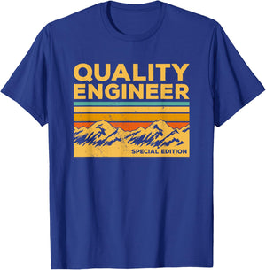 Quality Engineer Engineering T-Shirt - T-Shirt | Royal