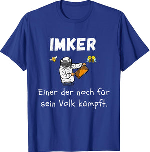 Funny & Funny Beekeeper Sayings Motif , black T-Shirt - T-Shirt | Royal