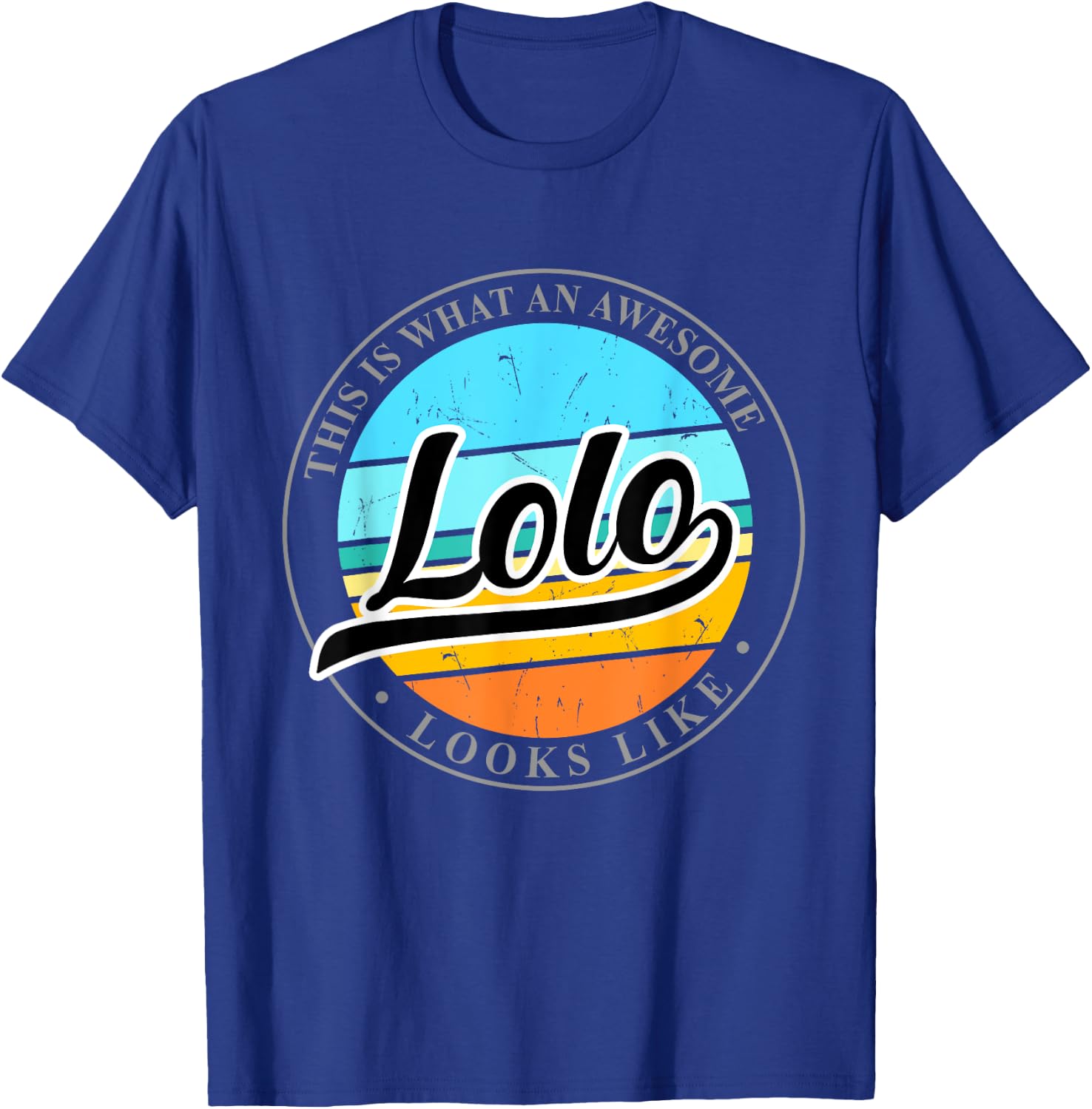 Father's Day Birthday Gift Lolo Filipino Pinoy Grandpa T-Shirt - T-Shirt | Royal