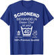 40th Birthday Men's Chef 40s 40 Years Man , black T-Shirt - T-Shirt | Royal