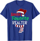Christmas Pajama Santa Claus Shirt, Santa's Favorite Realtor T-Shirt - T-Shirt | Royal