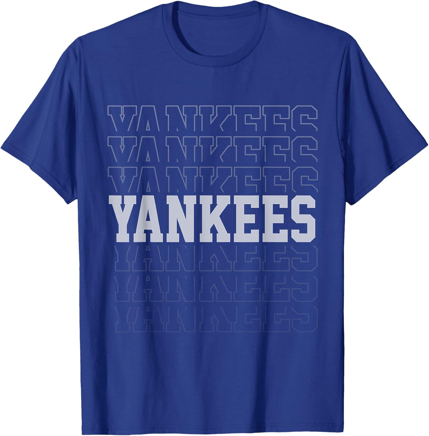 Yankees Vintage Retro Style , Classic 70s & 80s Yankees T-Shirt - T-Shirt | Royal