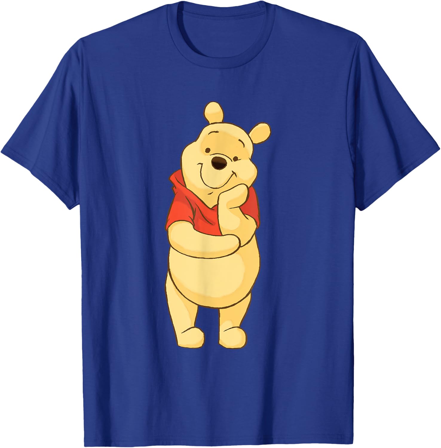 Winnie the Pooh Cute , black T-Shirt - T-Shirt | Royal