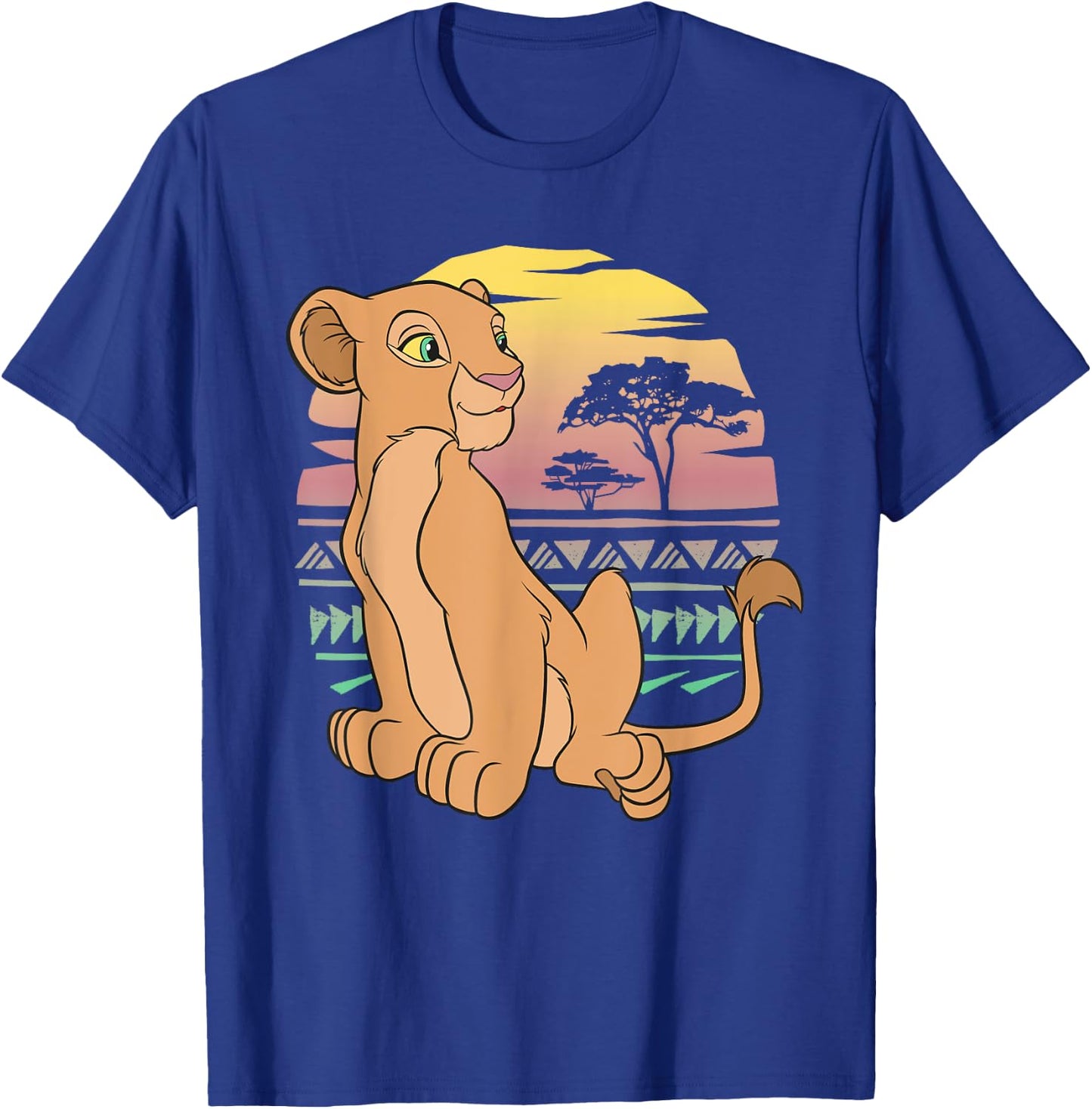 Disney The Lion King 90s Nala , Black, S T-Shirt - T-Shirt | Royal