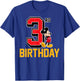 Disney - Mickey Mouse My 3rd Birthday T-Shirt - T-Shirt | Royal