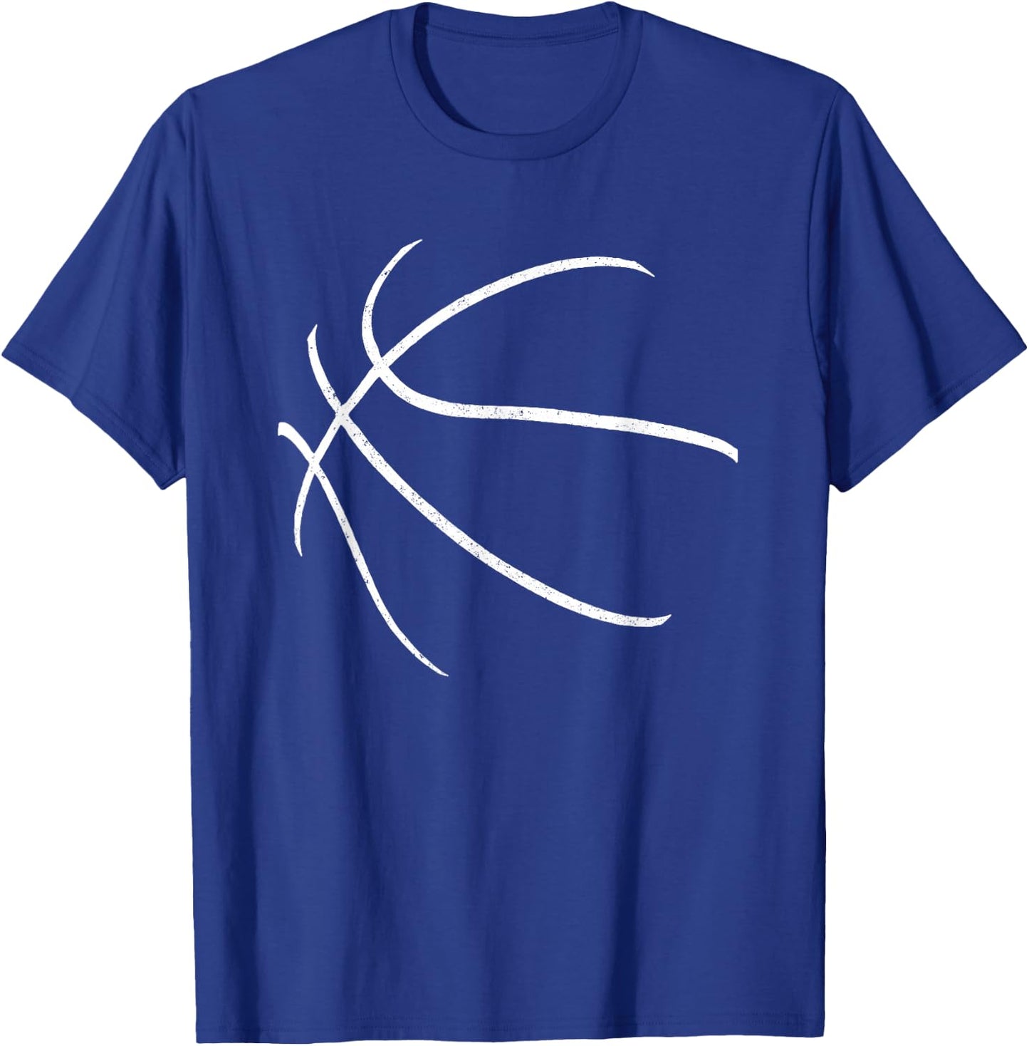 Basketball Silhouette Bball Player Coach Sports Baller Gift T-Shirt - T-Shirt | Royal